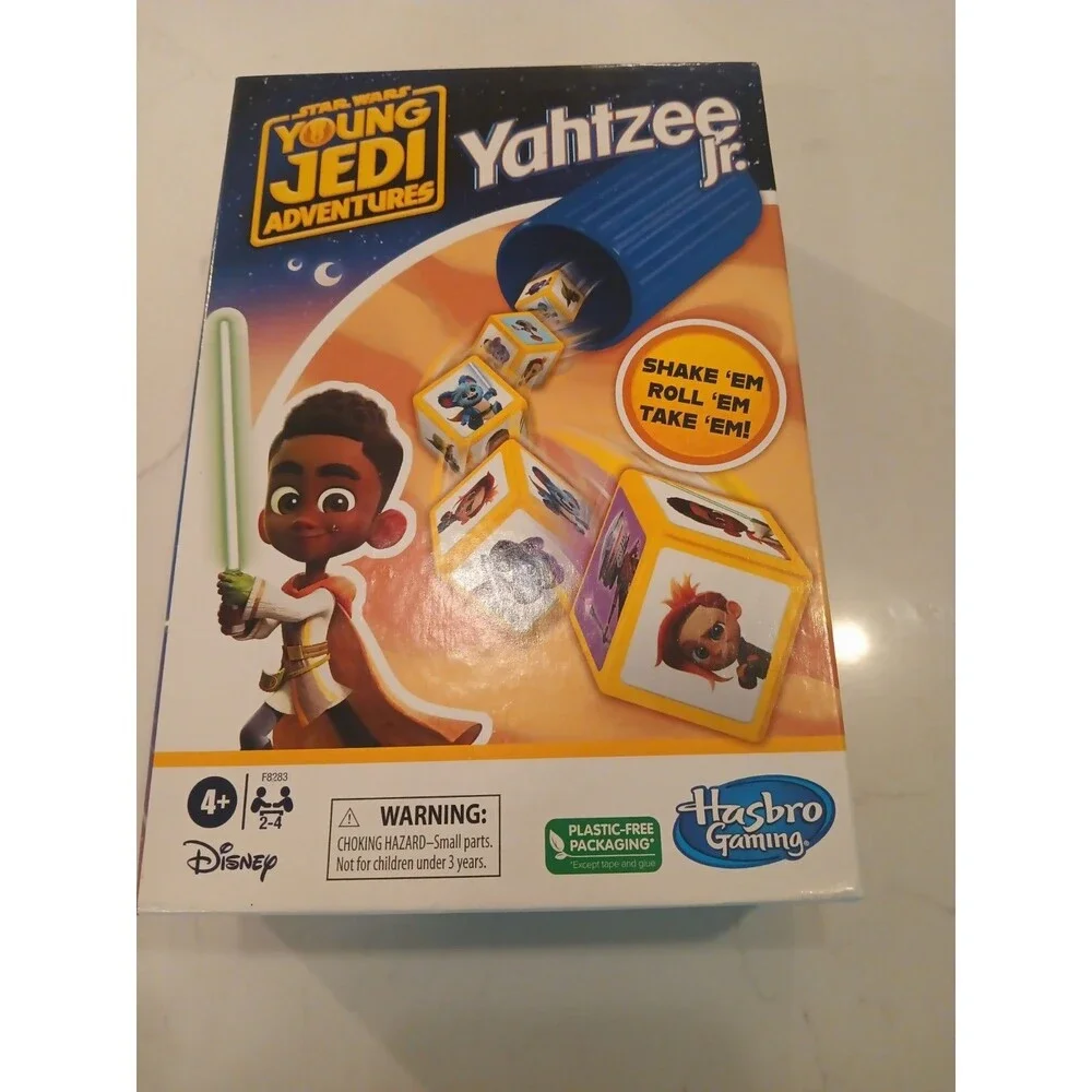 Star Wars Young Jedi Adventures Yahtzee Jr. Junior Game - All Pieces Present
